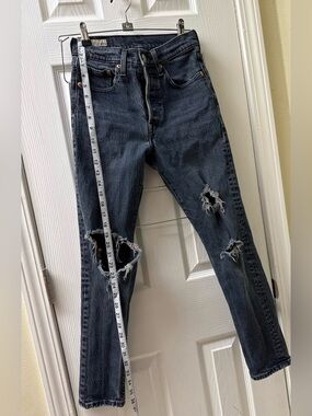 501 S Skinny Distressed Levi’s Red Tab Jeans W24 L28